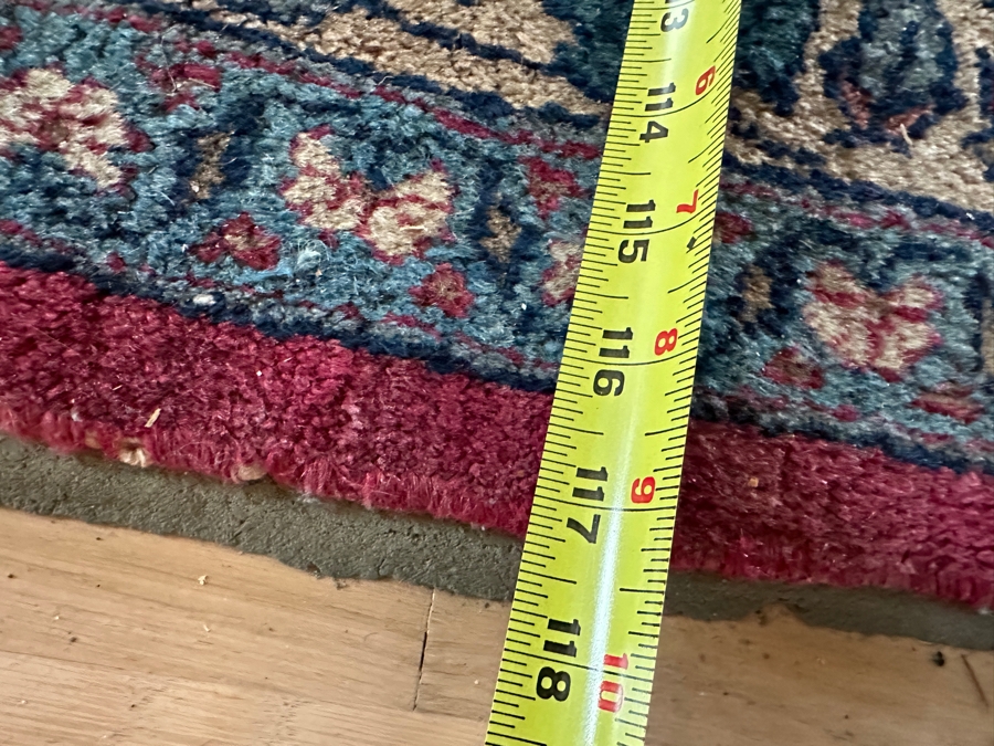 Just Added - Stunning Large Hand Knotted Wool Persian Area Rug 117 X 163 [Photo 14]