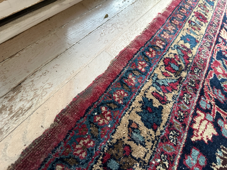 Just Added - Stunning Large Hand Knotted Wool Persian Area Rug 117 X 163 [Photo 12]