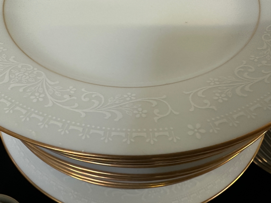 Just Added - Noritake Guenevere China Service Approximate Service For 11-12 [Photo 6]