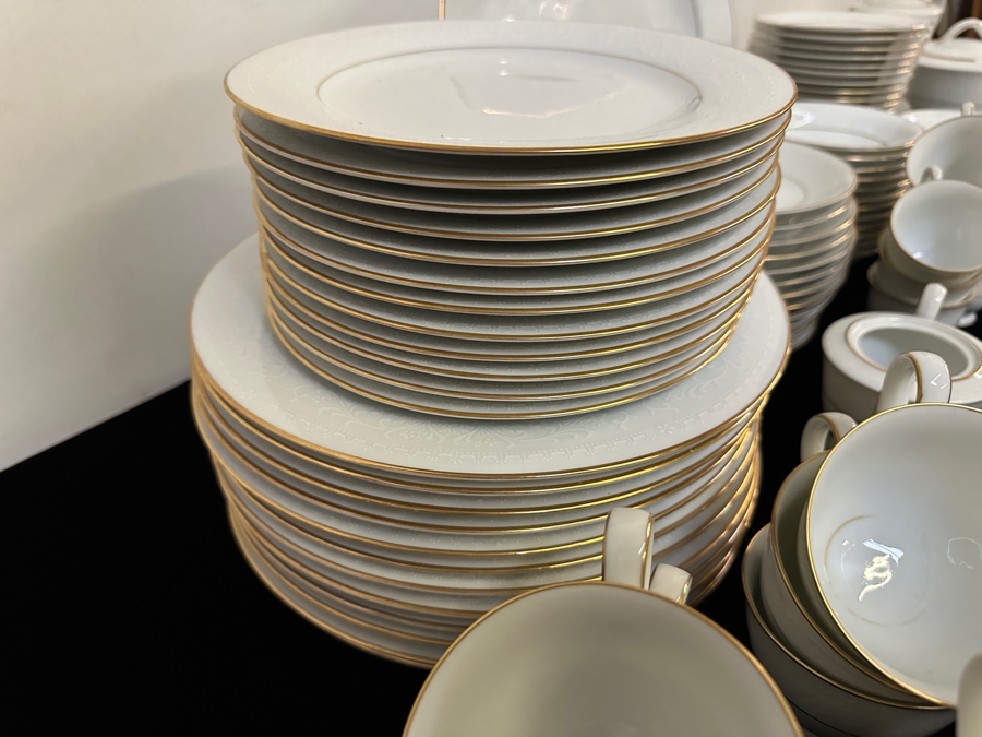 Just Added - Noritake Guenevere China Service Approximate Service For 11-12 [Photo 5]