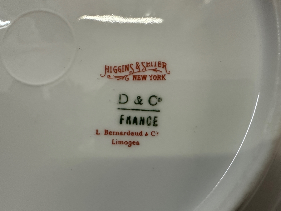 Just Added - Vintage French Limoges L. Bernardaud & Co. China Service Approximate Service For 8+ [Photo 9]