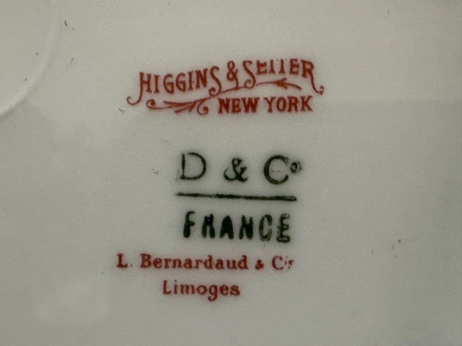 Just Added - Vintage French Limoges L. Bernardaud & Co. China Service Approximate Service For 8+ [Photo 10]