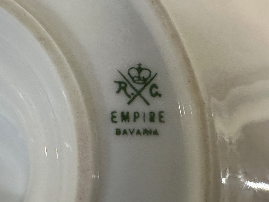 Just Added - Vintage Rosenthal Empire Roses China With Very Large Serving Platter 22.25 X 16 [Photo 8]