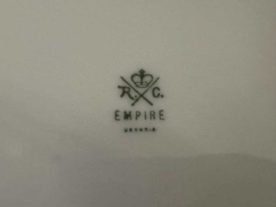 Just Added - Vintage Rosenthal Empire Roses China With Very Large Serving Platter 22.25 X 16 [Photo 9]