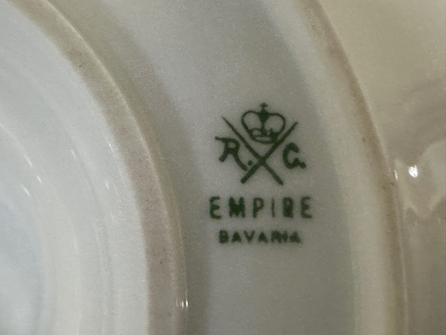 Just Added - Vintage Rosenthal Empire Roses China With Very Large Serving Platter 22.25 X 16 [Photo 7]