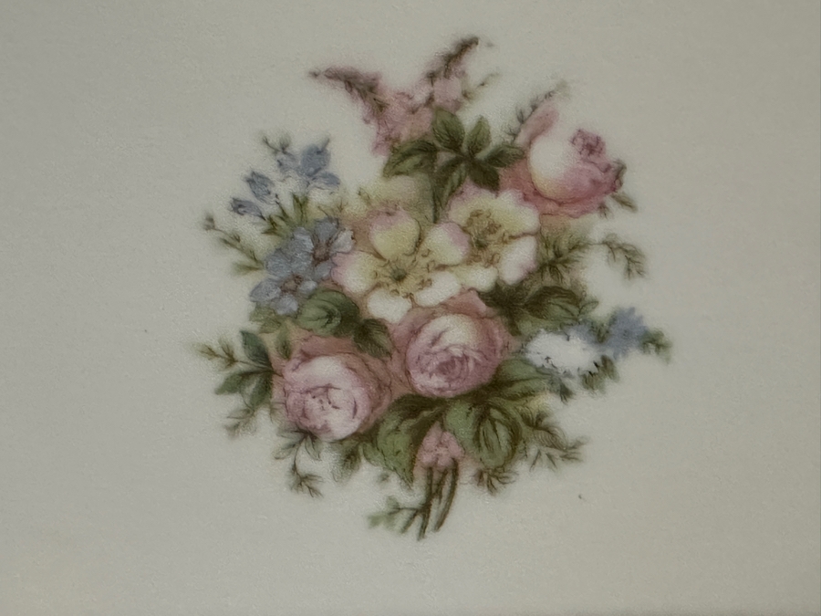 Just Added - Vintage Rosenthal Empire Roses China With Very Large Serving Platter 22.25 X 16 [Photo 6]