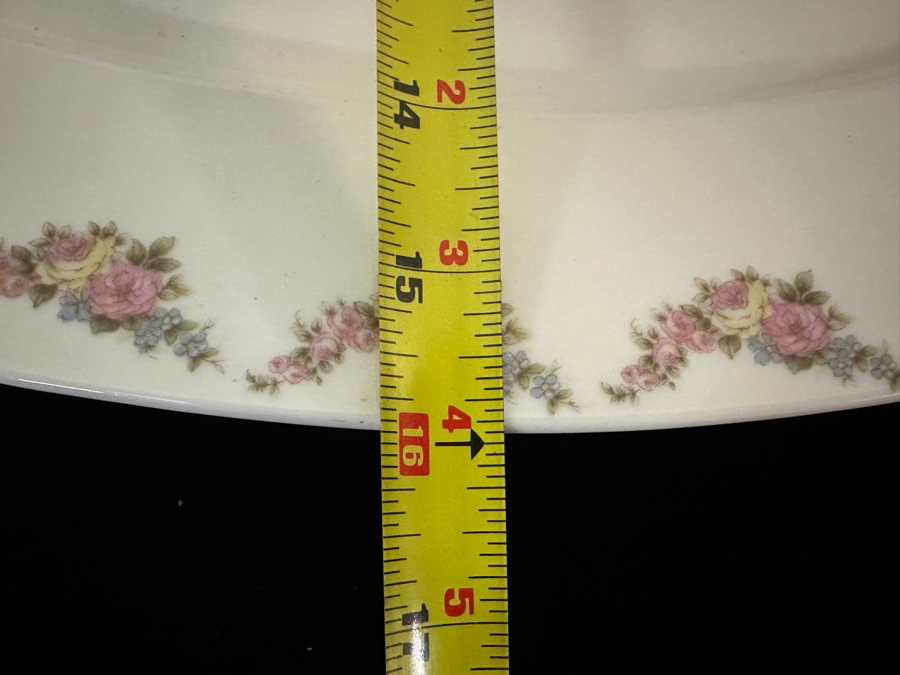 Just Added - Vintage Rosenthal Empire Roses China With Very Large Serving Platter 22.25 X 16 [Photo 12]