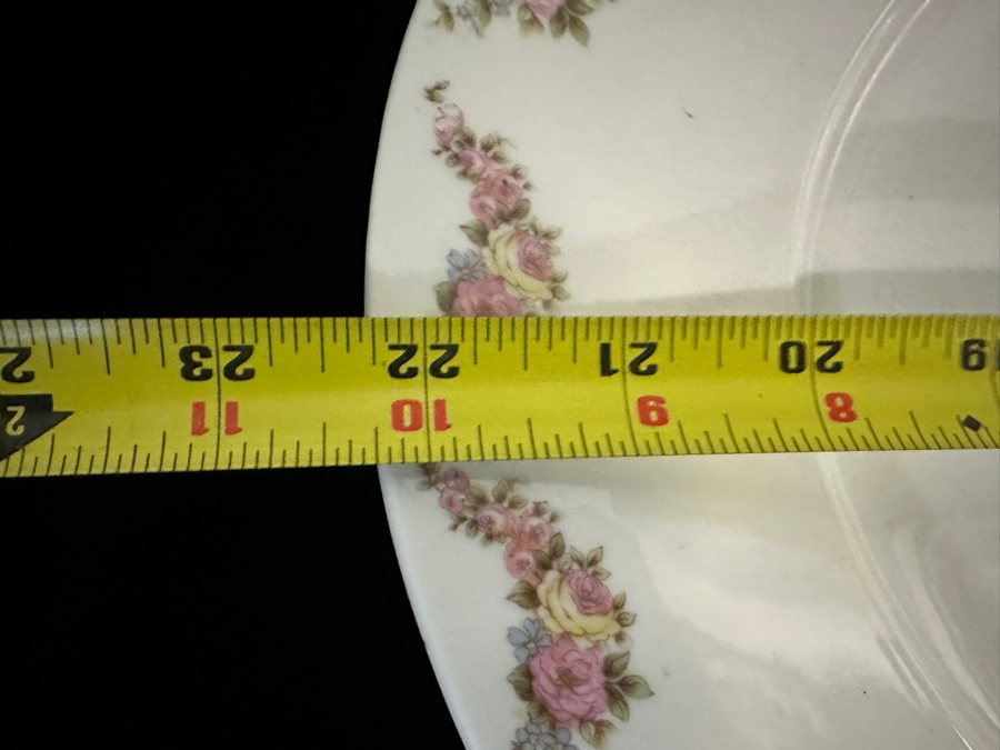 Just Added - Vintage Rosenthal Empire Roses China With Very Large Serving Platter 22.25 X 16 [Photo 11]