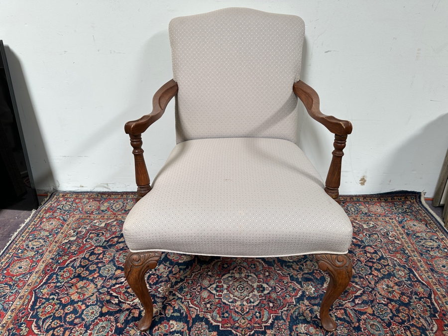 Just Added - Vintage Queen Anne Armchair [Photo 1]