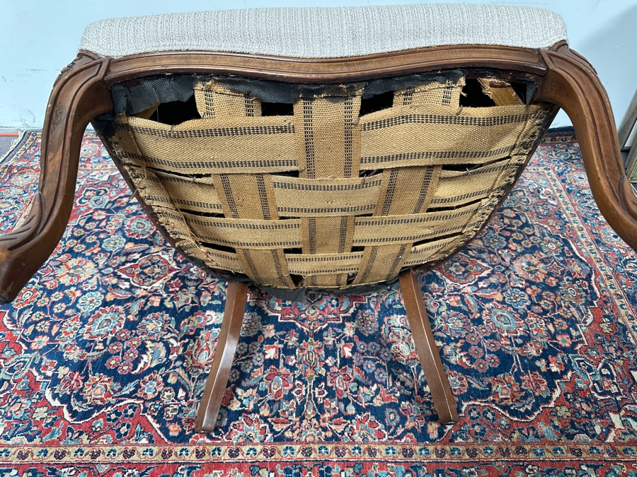 Just Added - Vintage Queen Anne Armchair [Photo 5]