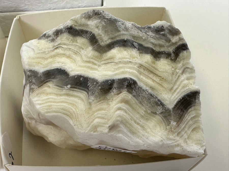 Collection Of Rocks/Crystal From Mexico Including A Geode From The Sonoran Desert, Berendo Agates Form The Tabasco Region Chihuahua Mexico And A Zebra Calcite Crystal [Photo 9]