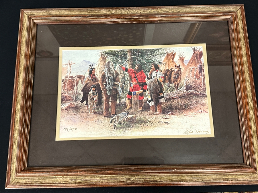 Alfredo Rodriguez Hand Signed Limited Edition Print Numbered 595 Of 950 15 X 10 Framed 25 X 19 [Photo 2]