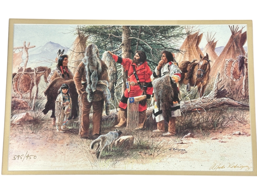 Alfredo Rodriguez Hand Signed Limited Edition Print Numbered 595 Of 950 15 X 10 Framed 25 X 19