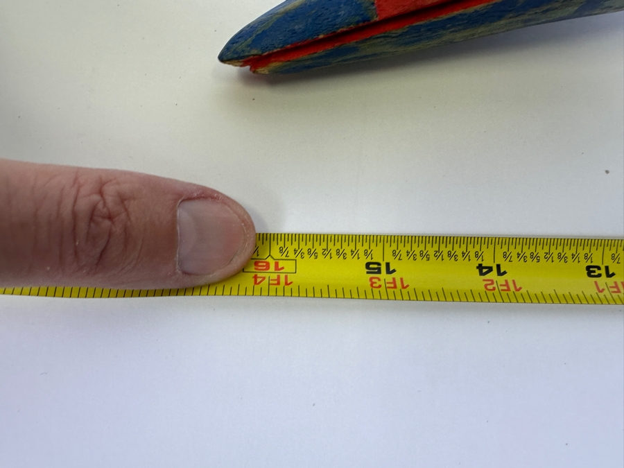 Hand Carved Wooden Polychrome Pacific Northwest Spoon 16L [Photo 6]