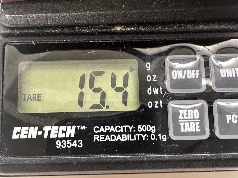 Sterling Silver Italian Herringbone Chain Necklace 15.4g [Photo 3]