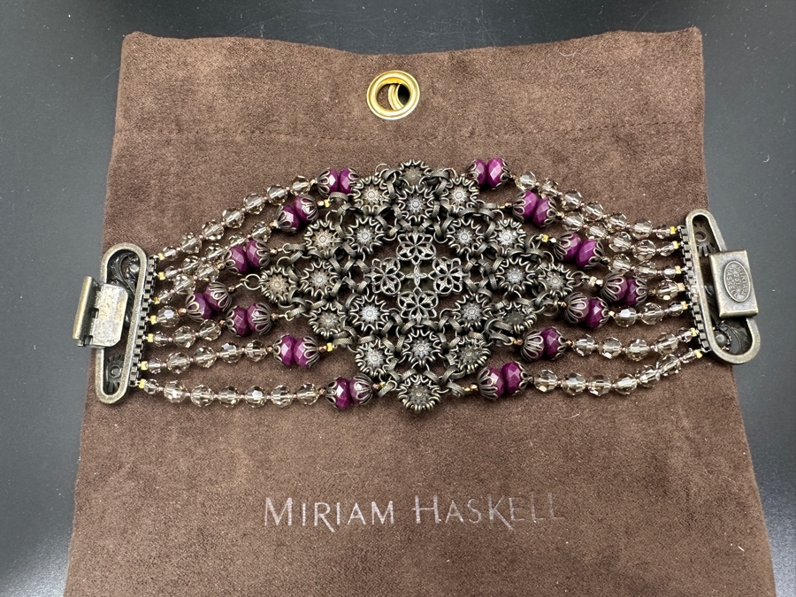 Miriam Haskell Bracelet [Photo 5]