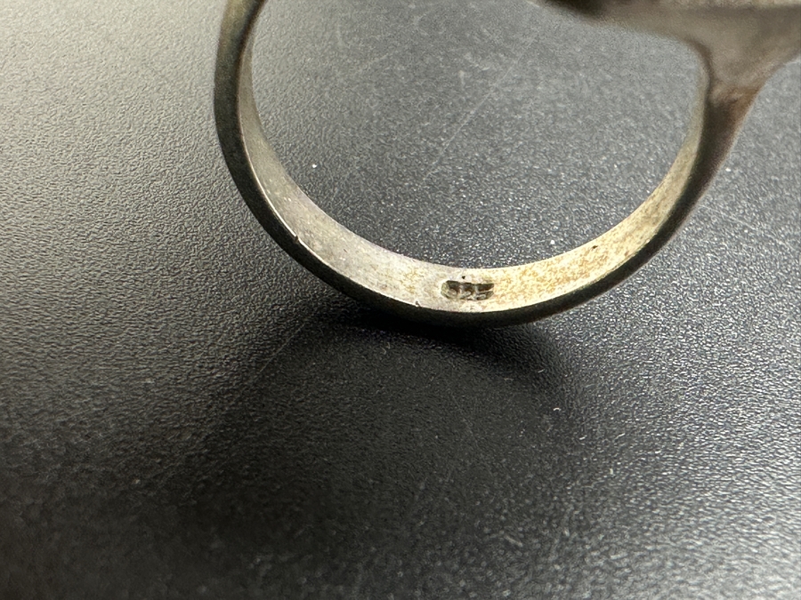 Sterling Silver Peridot Ring Size 6.5 7.7g [Photo 8]