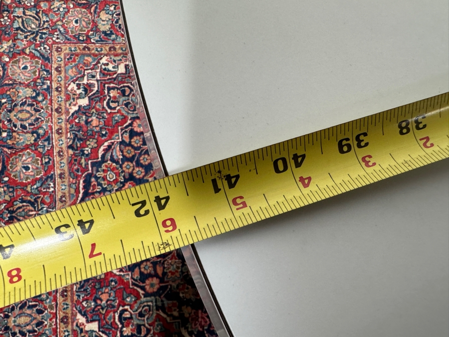 Vintage Mid-Century Modern Round Table White XI 41.75W X 27.75H [Photo 9]