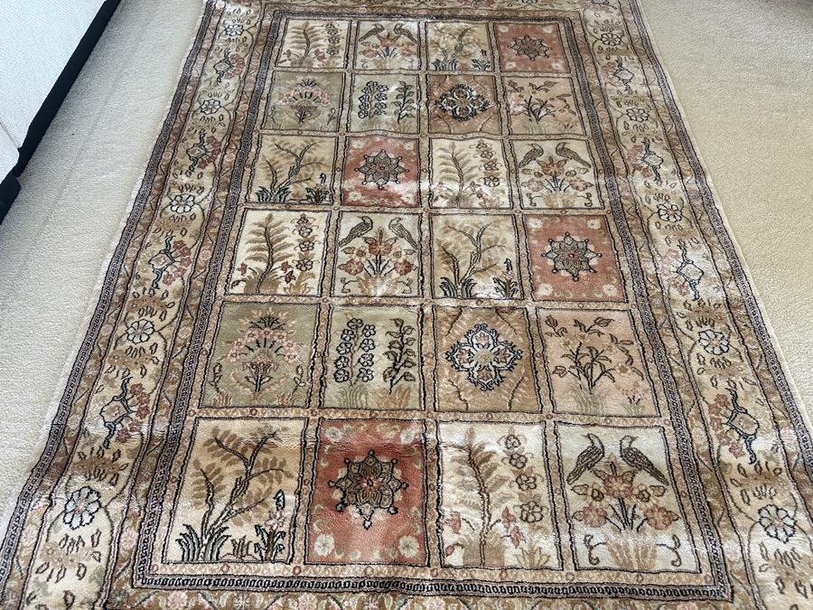 Finely Hand Knotted Turkish Wool Area Rug From Gordes Carpets & Jewelry Istanbul, Turkey 49 X 80 [Photo 3]