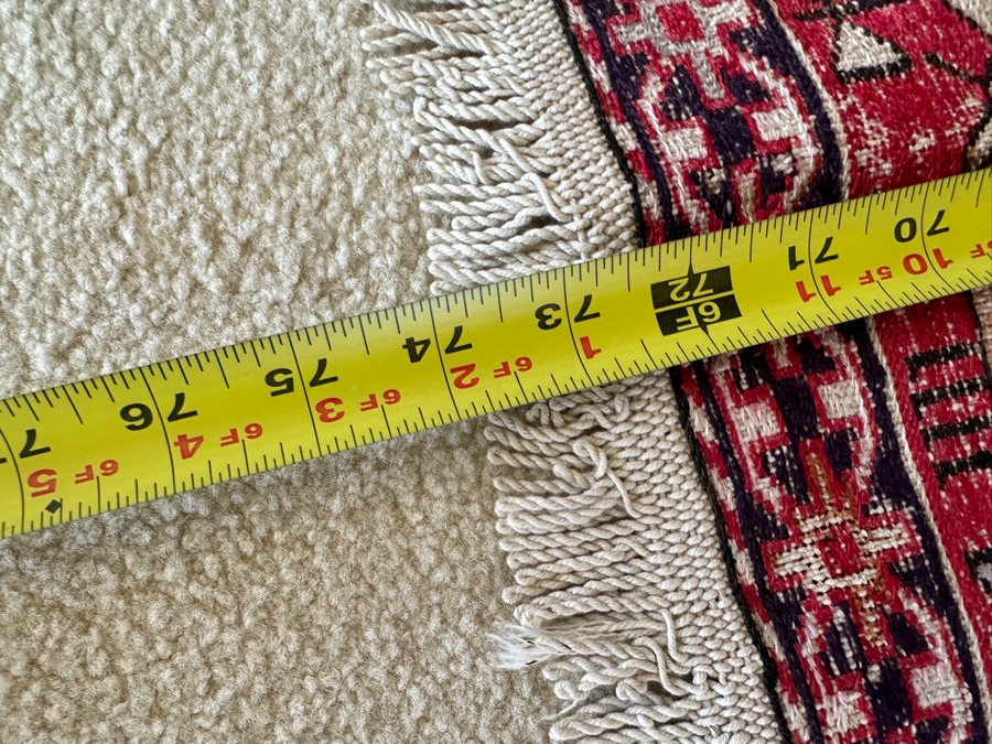 Antique Handmade Turkish Kilim Soumak Wool Area Rug 44.5 X 73 [Photo 11]