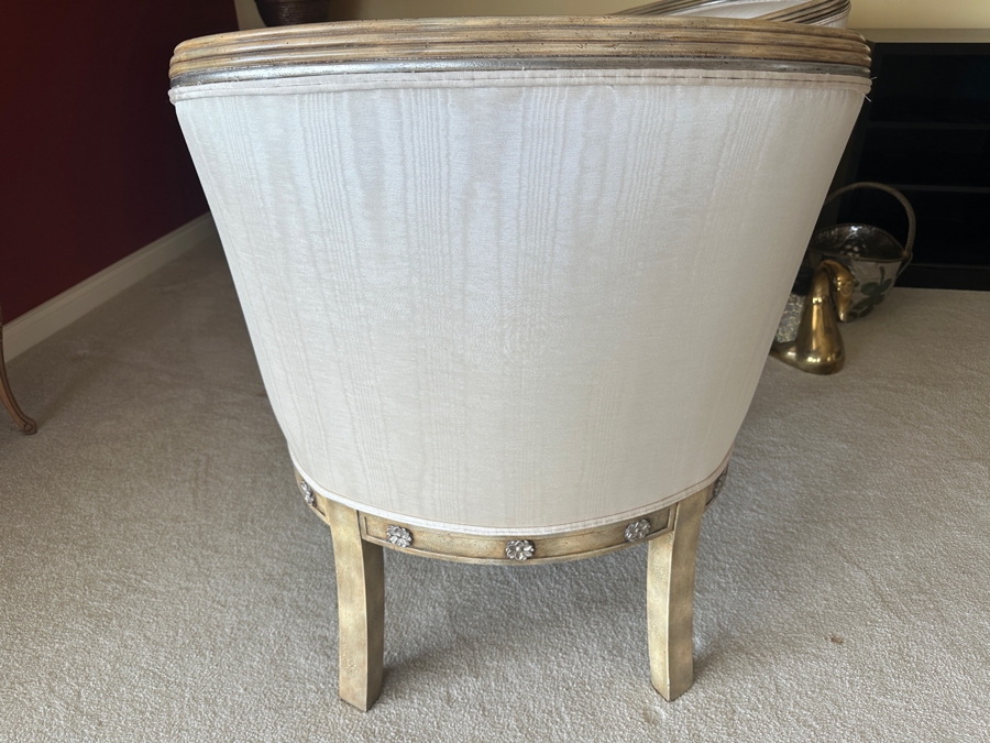 Pair Of Maitland-Smith Swan Occasional Armchairs 27.5W X 28D X 33H Pair Retails For $3,736 [Photo 10]