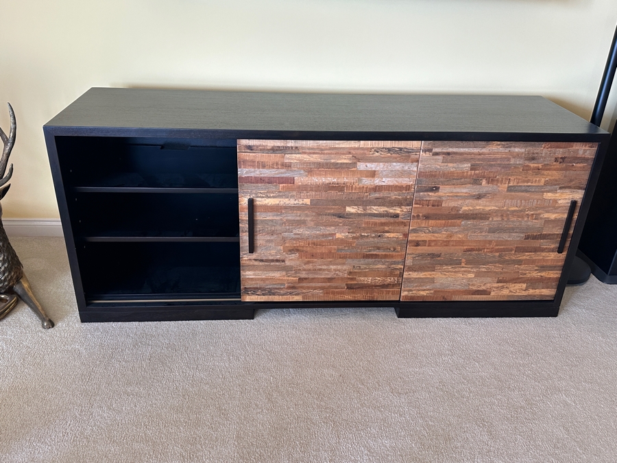 Crate & Barrel Seguro TV Console Cabinet 68W X 20D X 28H [Photo 3]