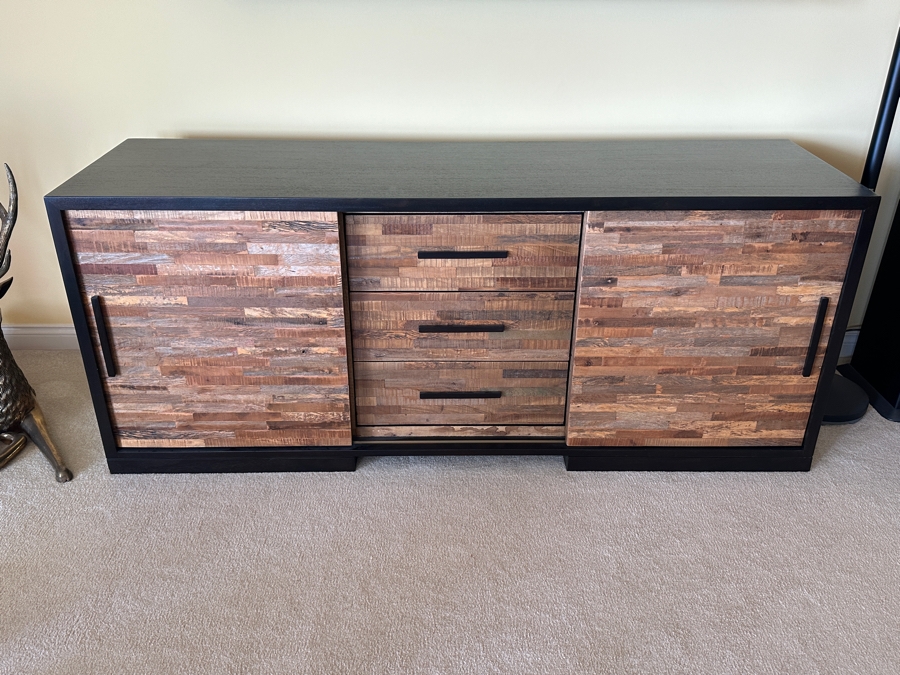 Crate & Barrel Seguro TV Console Cabinet 68W X 20D X 28H [Photo 2]