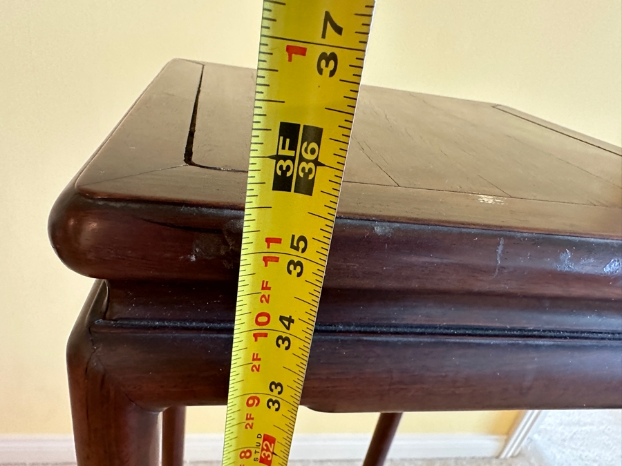 Vintage Chinese Wooden Stand 13W X 13D X 35.5H [Photo 10]