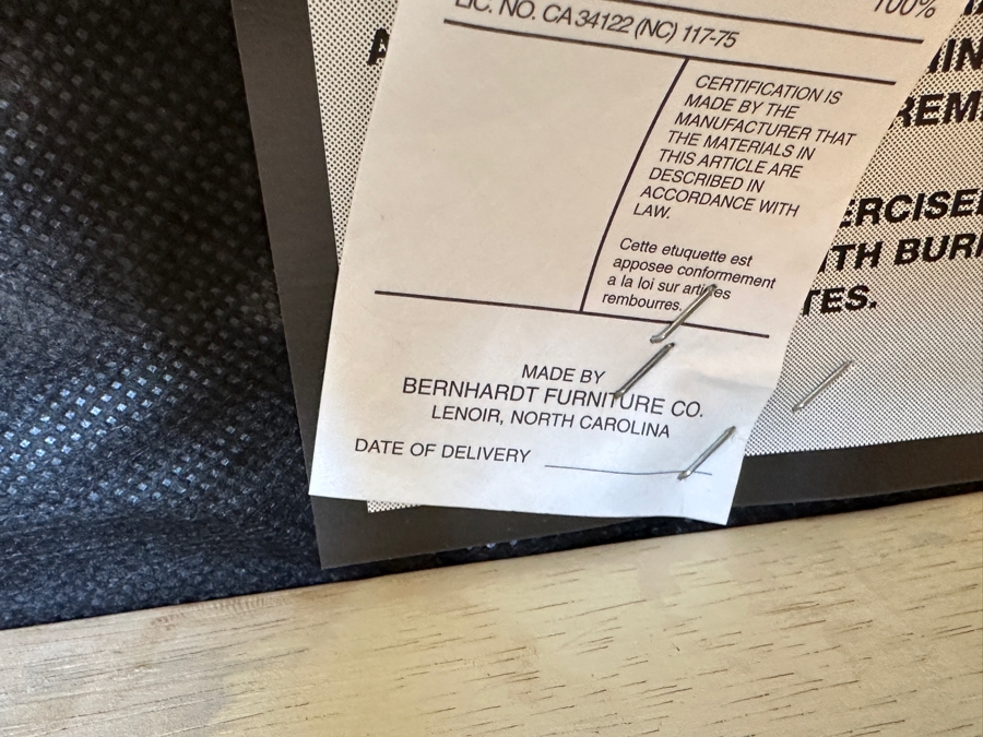 Bernhardt Furniture Bench 53W X 17.5D X 19.5H [Photo 5]