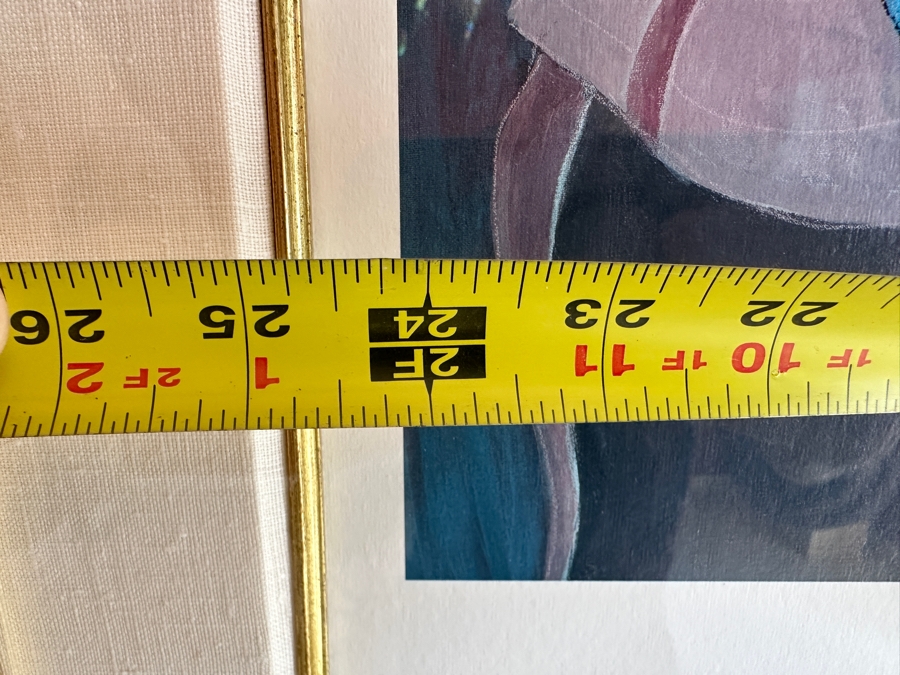 Itzchak Tarkay Seriolithograph Titled 'Morning Social' 25 X 17 Framed 36.5 X 29 [Photo 7]