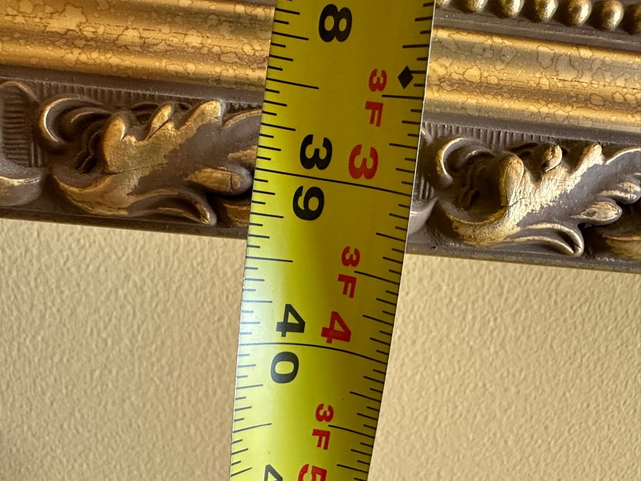 Marc Chagall Limited Edition Offset Lithograph Titled 'Red Bouquet' Numbered 294 Of 500 20 X 29 Framed 30 X 39.5 [Photo 11]