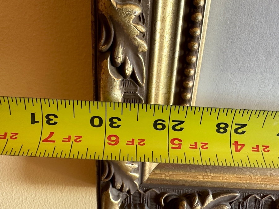 Marc Chagall Limited Edition Offset Lithograph Titled 'Red Bouquet' Numbered 294 Of 500 20 X 29 Framed 30 X 39.5 [Photo 10]