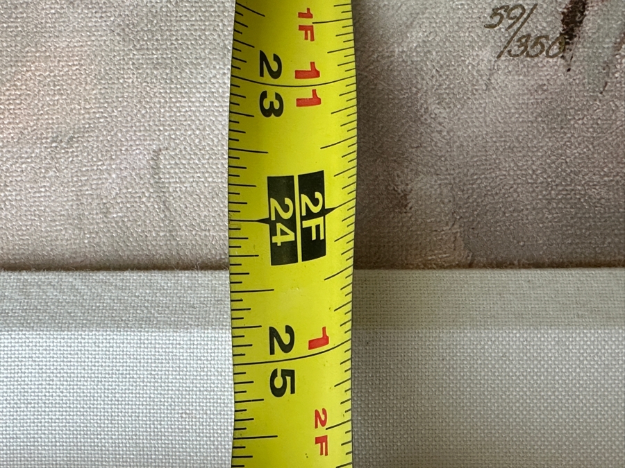 Hua Chen (B. 1952, Chinese) Hand Signed Limited Edition Giclee On Canvas Titled 'My Cello' Numbered 59 Of 350 19 X 25 Framed 29 X 35 [Photo 9]