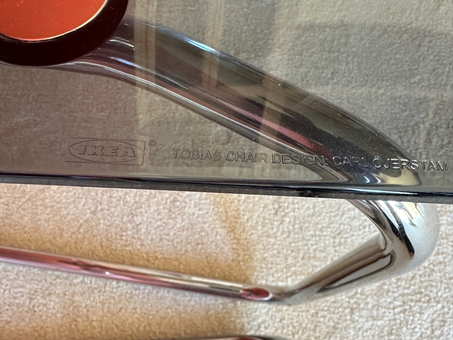 (4) Ikea Tobias Chair Design By Carl Ojerstam (One Chair Found Later Not Photographed) - 4 Chairs Total [Photo 4]