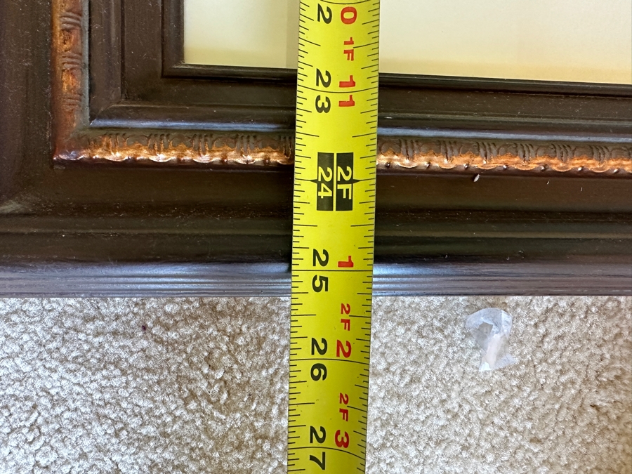 J. H. Wright South African Artist Print Titled 'Morning Chat' Hand Signed 5 X 11 Framed 21.5 X 25 [Photo 8]