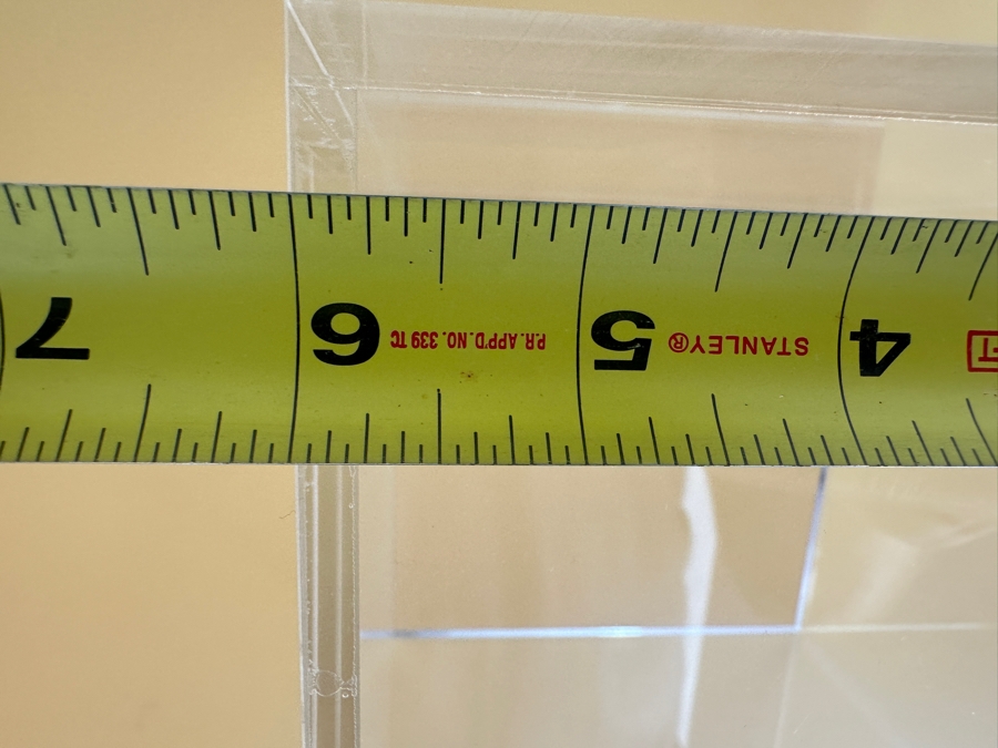 Set Of Four Lucite Display Wall Mounted Cases 6W X 6D X 6H Each [Photo 6]