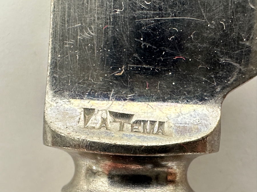 (6) La Tema Sterling Silver Handle Butter Knives 9L [Photo 3]