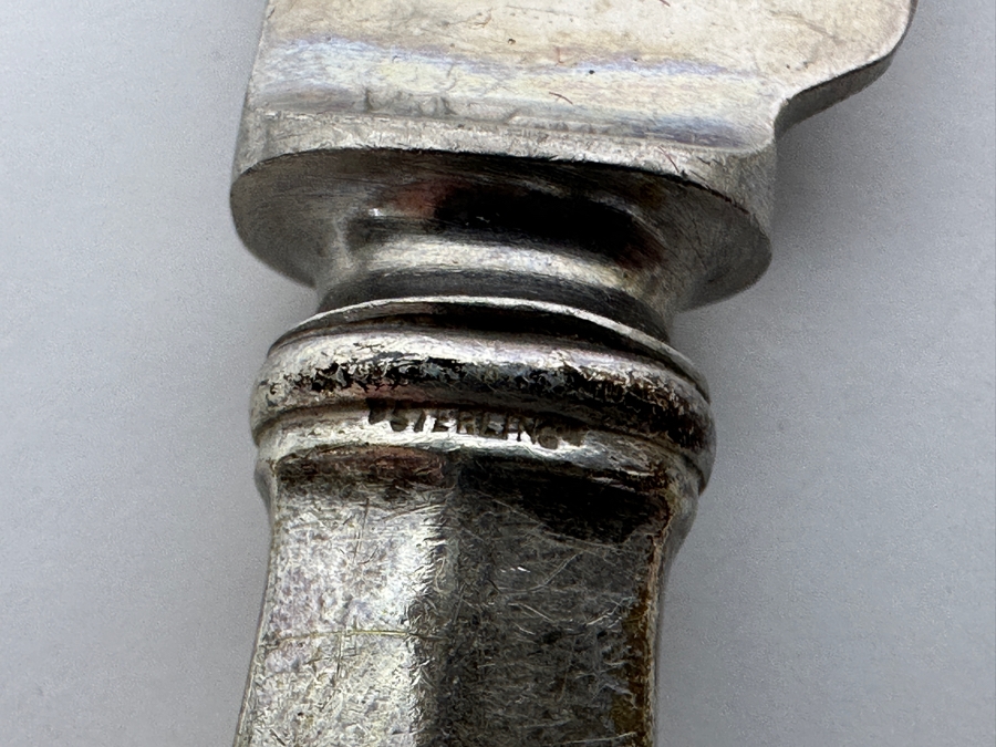 (6) La Tema Sterling Silver Handle Butter Knives 9L [Photo 4]