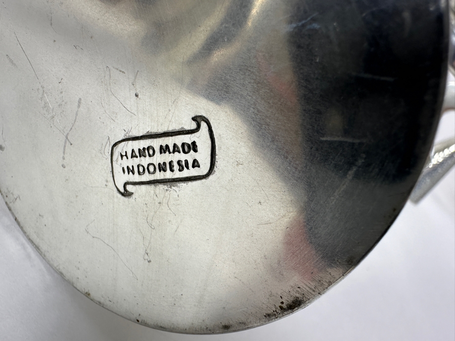 (5) Bank Tin Indonesia Hooded Angels Candlesticks Candle Holders 6H - 9.5H [Photo 3]