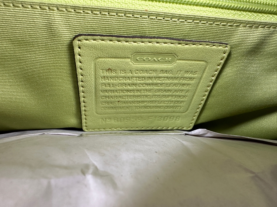 Coach Handbag 16W [Photo 6]