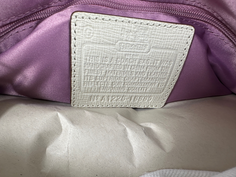 Coach Handbag New With Tags Retails $358 [Photo 8]