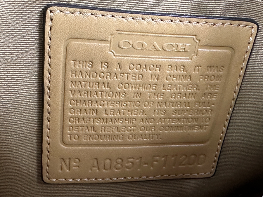 Coach Handbag 14W [Photo 6]