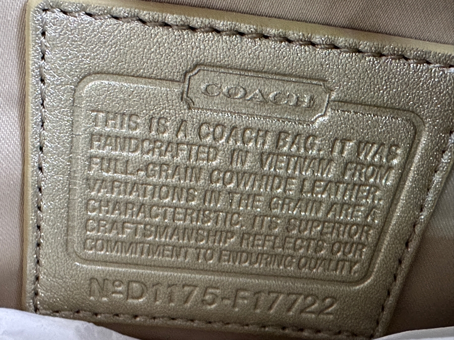 Coach Handbag New With Tags 16W Retails $378 [Photo 11]