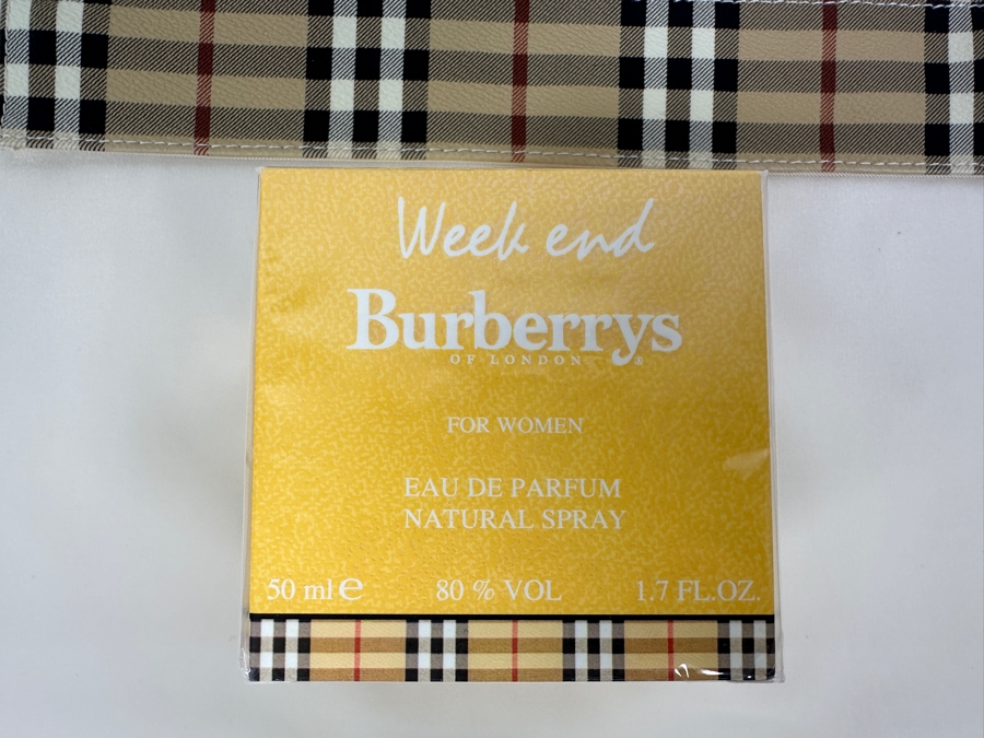 Weekend Burberrys Of London Perfume Spray 50ml And Burberry Perfumes Handbag 18W [Photo 3]
