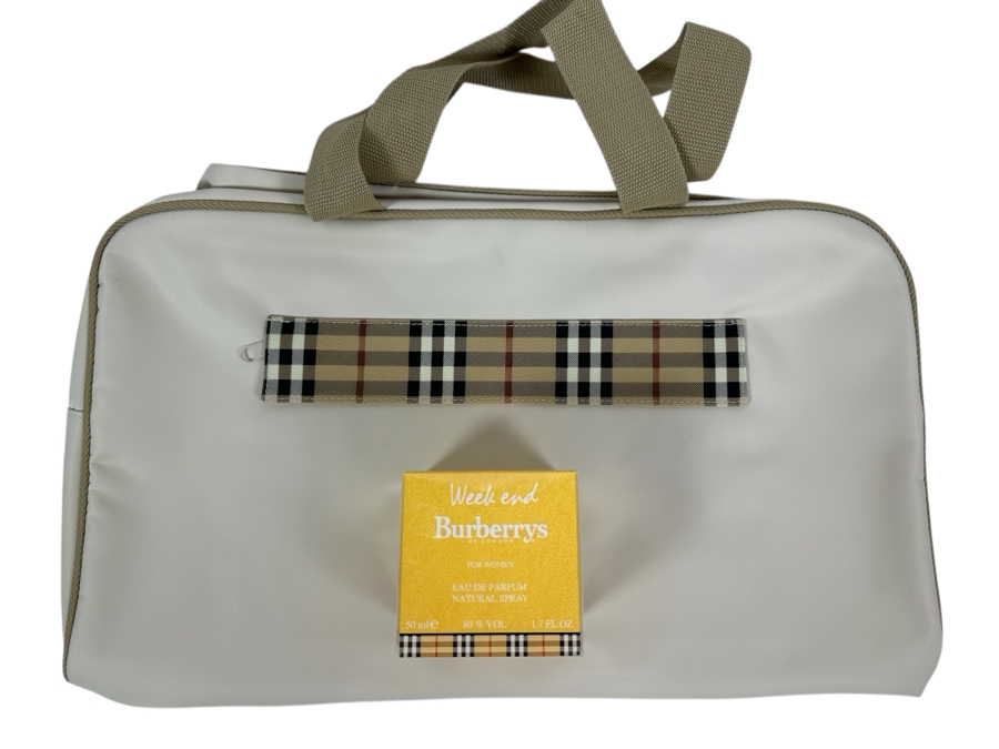 Weekend Burberrys Of London Perfume Spray 50ml And Burberry Perfumes Handbag 18W [Photo 1]