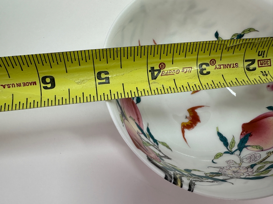 Chinese Porcelain Peach Bowls 5W X 2.25H [Photo 18]