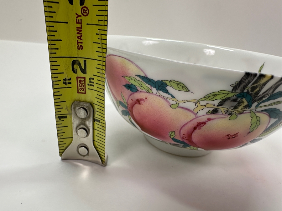 Chinese Porcelain Peach Bowls 5W X 2.25H [Photo 19]