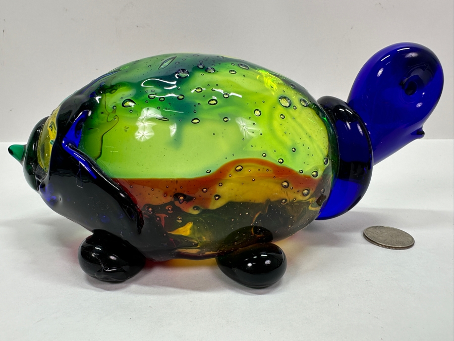 Vetro Artistico Murano Glass Turtle 9W X 5D X 4H [Photo 6]
