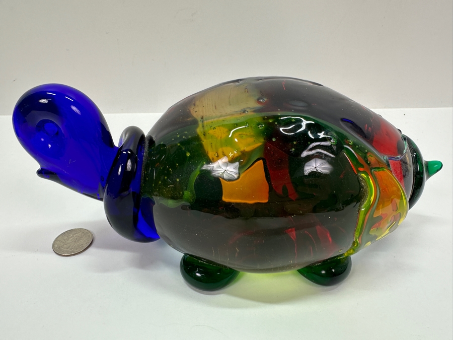 Vetro Artistico Murano Glass Turtle 9W X 5D X 4H [Photo 3]