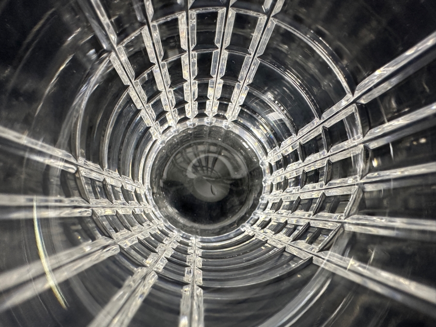 (3) Tiffany & Co. Crystal Plaid Highball Glasses 5 5/8'H [Photo 6]